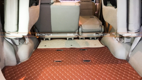 Thảm lót cốp ô tô Mitsubishi Zinger giá tại xưởng, rẻ nhất Hà Nội, TPHCM